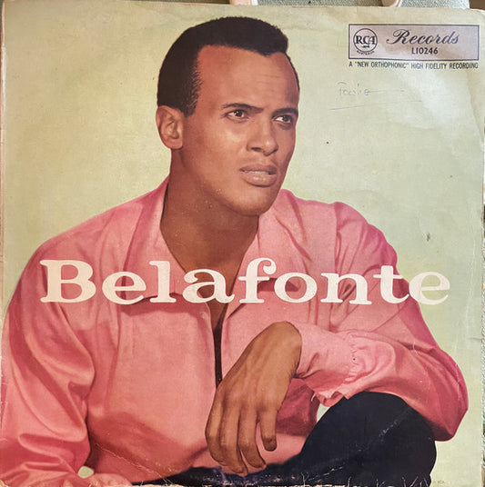 Harry Belafonte : Belafonte (LP, Album, Mono, RE)