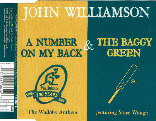 John Williamson : A Number On My Back / The Baggy Green (CD, Single)