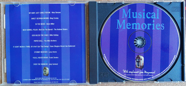 Various : Musical Memories (CD, Comp, Promo)