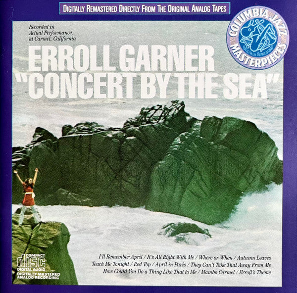 Erroll Garner : Concert By The Sea (CD, Album, Mono, RE, RM)