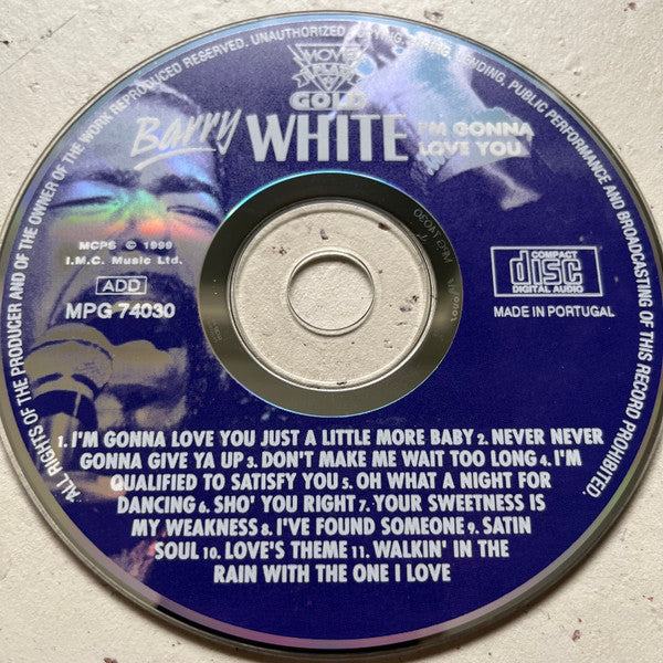 Barry White : I'm Gonna Love You (CD, Comp)