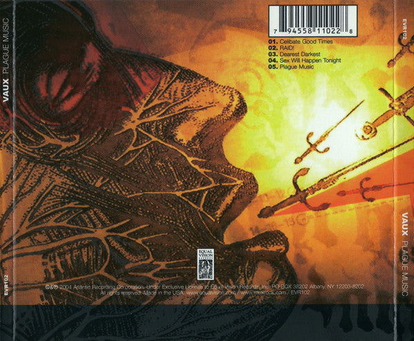 Vaux : Plague Music (CD, EP, Dig)