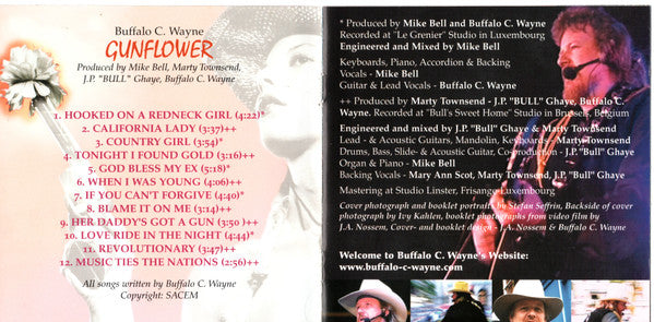 Buffalo C. Wayne : Gunflower (CD + CD-ROM)