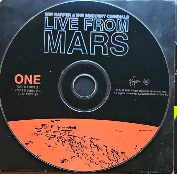 Ben Harper & The Innocent Criminals : Live From Mars (2xCD, Album, Dig)