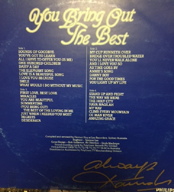Kamahl : You Bring Out The Best (2xLP, Album, Comp, Gat)
