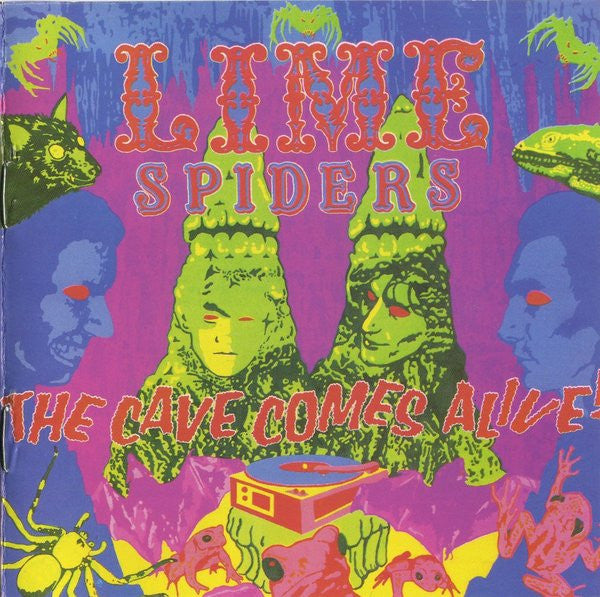 The Lime Spiders : The Cave Comes Alive! (CD, Album)
