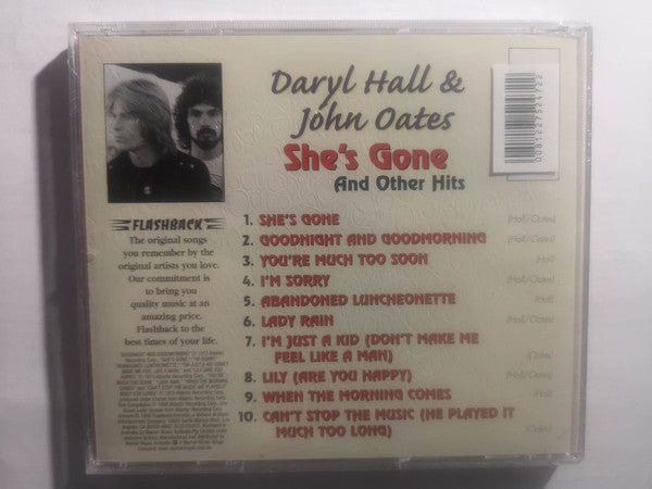 Daryl Hall & John Oates : She's Gone And Other Hits  (CD, Comp, RE)