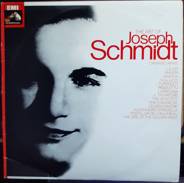 Joseph Schmidt : The Art Of Joseph Schmidt (LP, Comp)