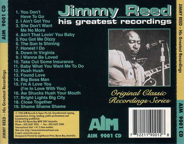 Jimmy Reed : His Greatest Recordings (CD, Comp)
