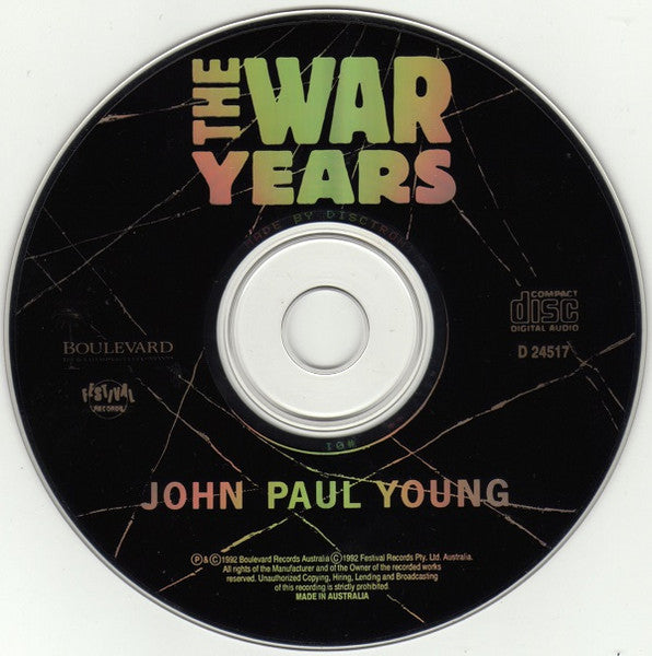 John Paul Young : The War Years (CD, Album, RE, RM)