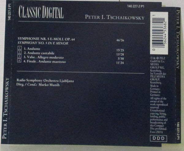 Peter I. Tschaikowsky* : Symphonie Nr. 5 (CD)