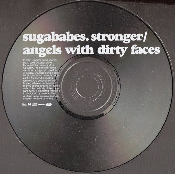Sugababes : Stronger / Angels With Dirty Faces (CD, Single, Enh)