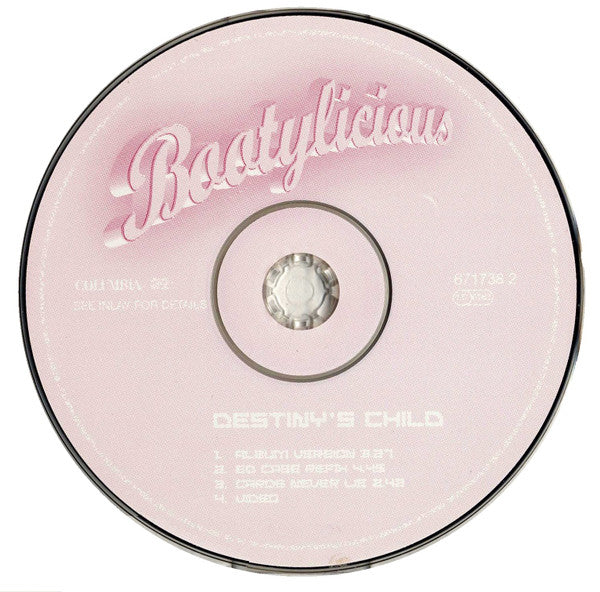 Destiny's Child : Bootylicious (CD, Single, Enh)
