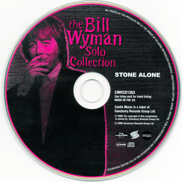 Bill Wyman : Stone Alone (CD, Album, RE)
