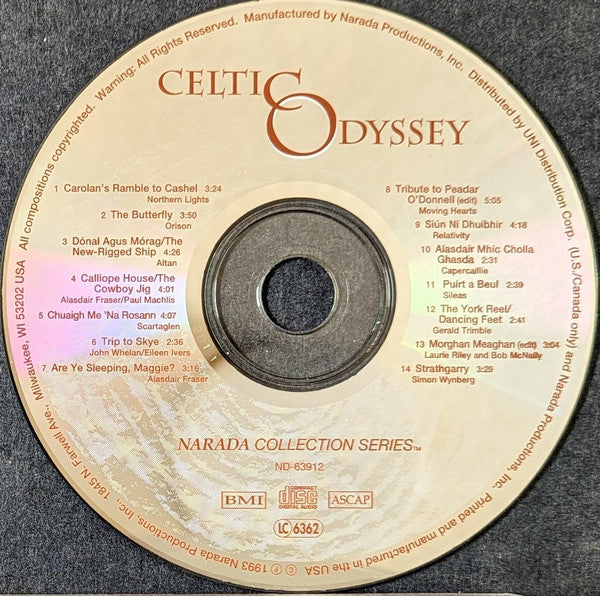 Various : Celtic Odyssey - A Contemporary Celtic Journey (CD, Comp)