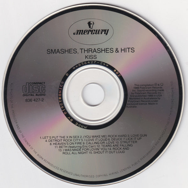 Kiss : Smashes, Thrashes & Hits (CD, Comp)