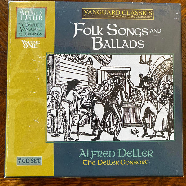 Alfred Deller, Deller Consort : Folk Songs And Ballads (7xCD, Comp + CD-ROM + Box)