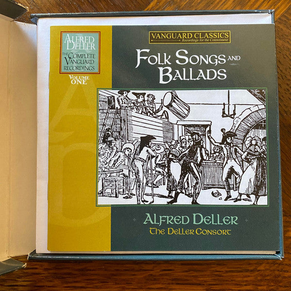 Alfred Deller, Deller Consort : Folk Songs And Ballads (7xCD, Comp + CD-ROM + Box)