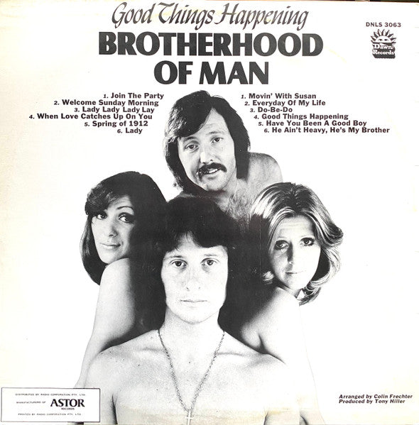 Brotherhood Of Man : Good Things Happening (LP, Album)