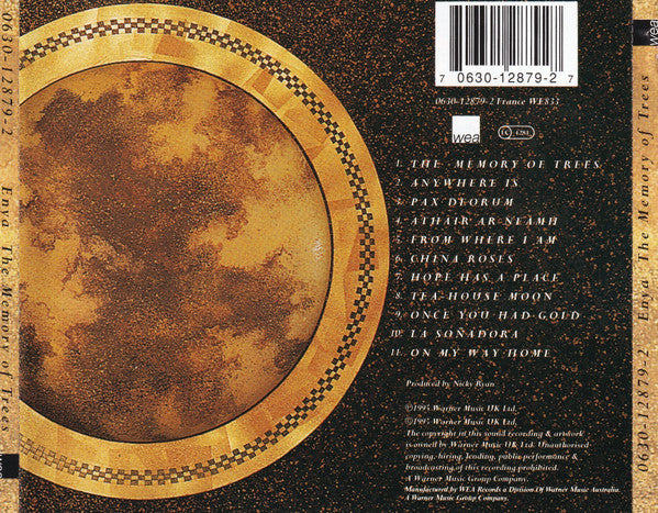 Enya : The Memory Of Trees (CD, Album, RE)