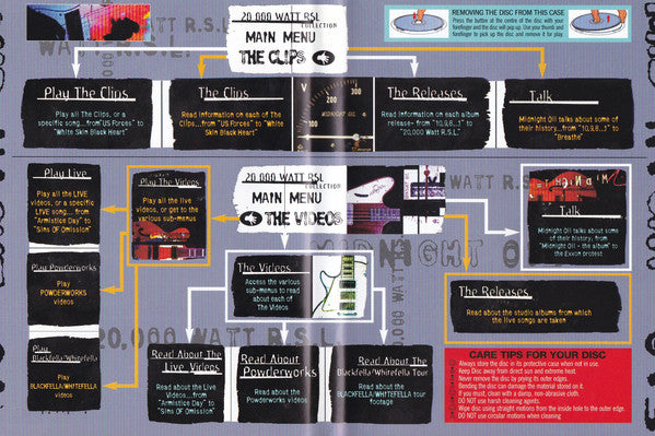 Midnight Oil : 20,000 Watt R.S.L. The Midnight Oil Collection (DVD-V, Comp, PAL)