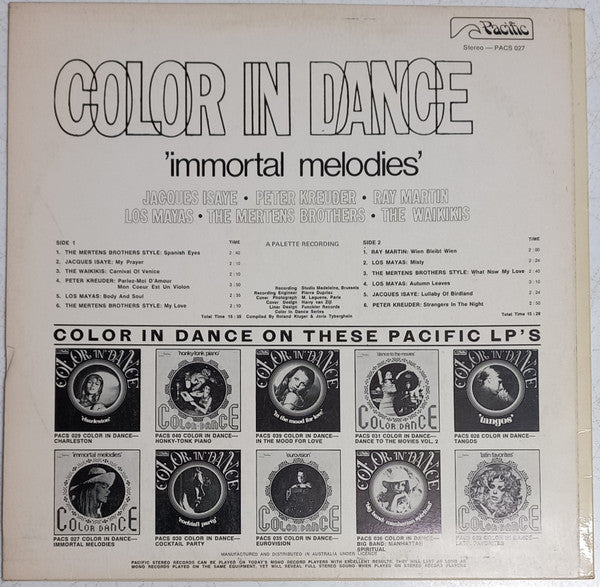 Various :  "Immortal Melodies" (LP, Comp)