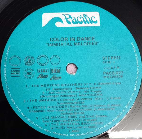 Various :  "Immortal Melodies" (LP, Comp)