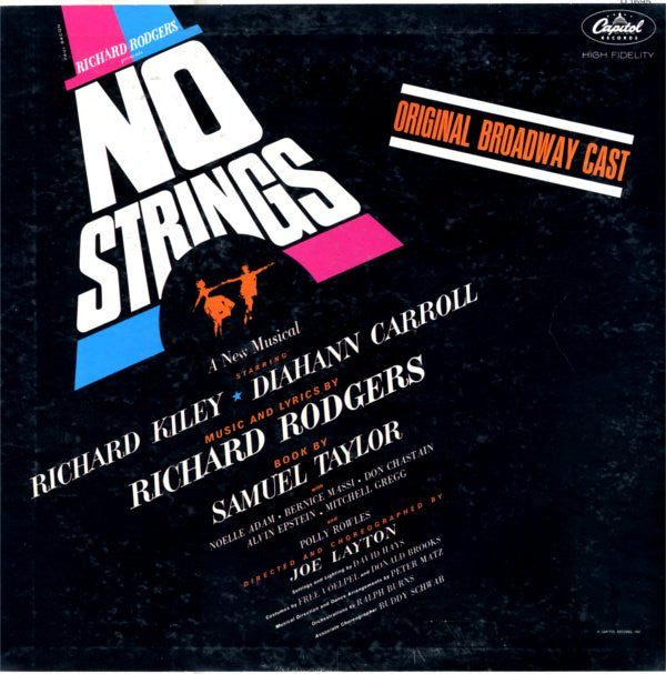Various : No Strings - Original Broadway Cast (LP, Album, Mono)
