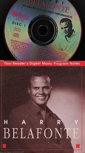 Harry Belafonte : His Greatest Hits And Finest Performances (3xCD, Comp)