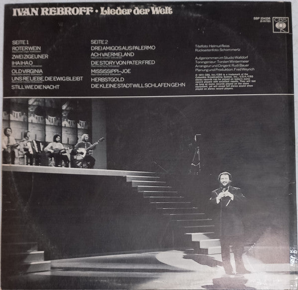 Ivan Rebroff : Lieder Der Welt (LP, Album)