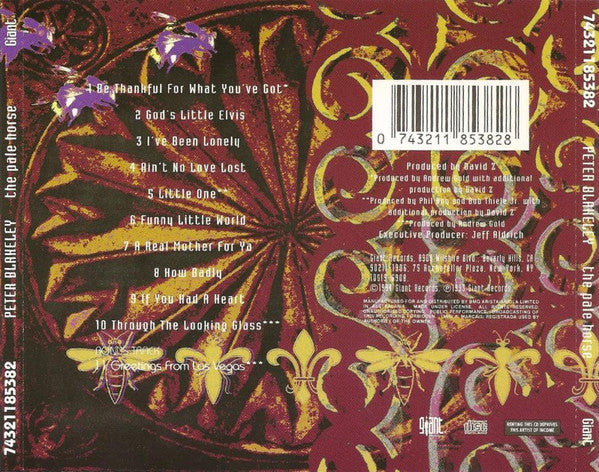 Peter Blakeley : The Pale Horse (CD, Album)
