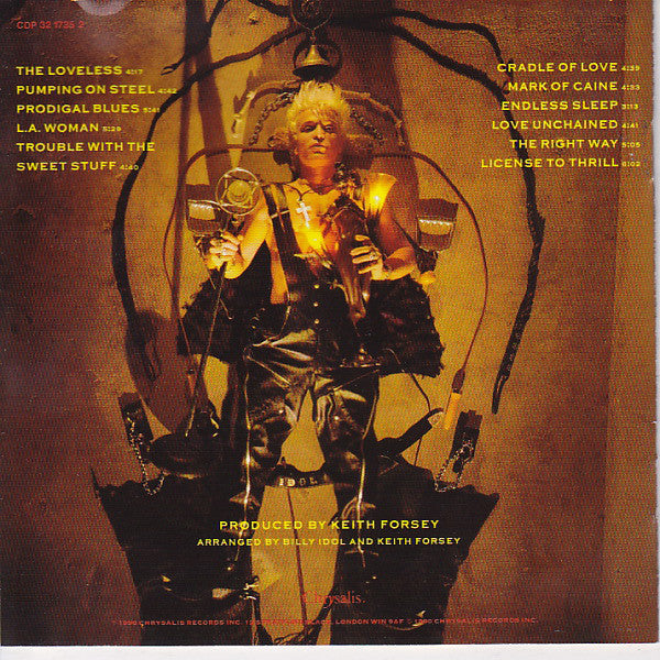 Billy Idol : Charmed Life (CD, Album, EMI)