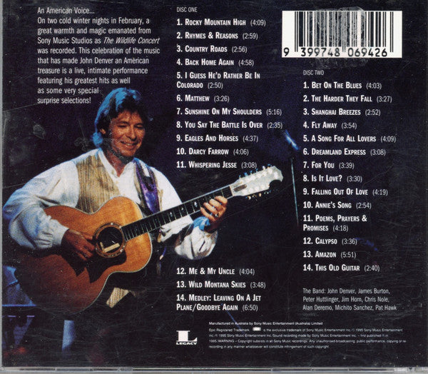 John Denver : The Wildlife Concert (2xCD, Album)