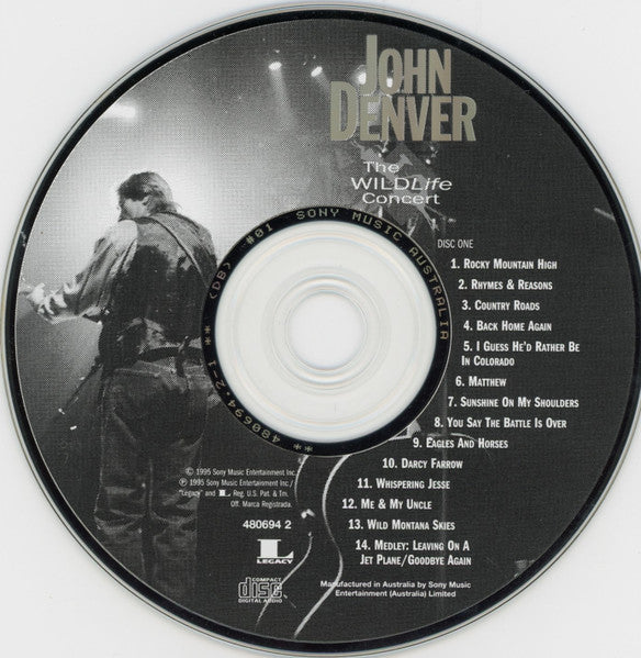 John Denver : The Wildlife Concert (2xCD, Album)