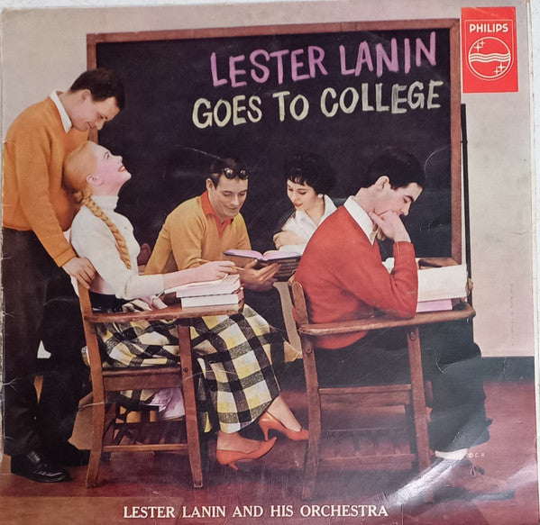 Lester Lanin And His Orchestra : Lester Lanin Goes To College (LP, Album, Fli)
