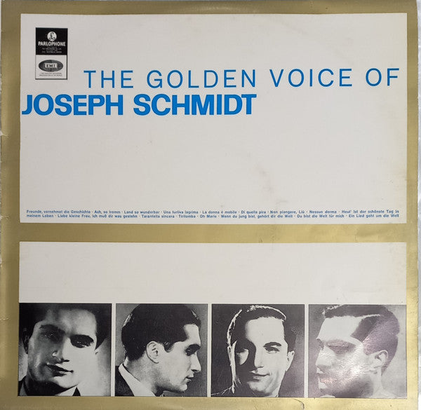 Joseph Schmidt : The Golden Voice Of Joseph Schmidt (LP, Comp, Mono, Fli)