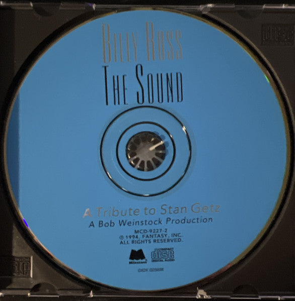 Billy Ross : The Sound: A Tribute To Stan Getz (CD-ROM, Album)