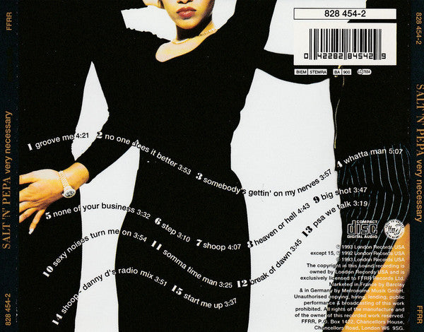 Salt 'N' Pepa : Very Necessary (CD, Album)