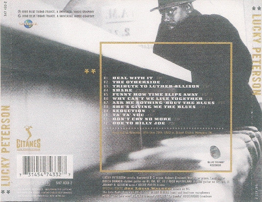 Lucky Peterson : Lucky Peterson (CD, Album, Fra)