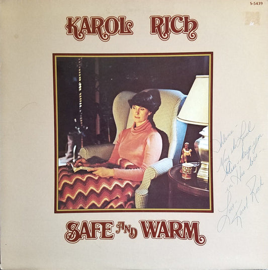 Karol Rich : Safe And Warm (LP, Album)