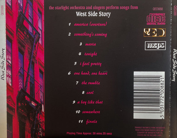 The London Starlight Orchestra & Singers : West Side Story (CD, Comp)