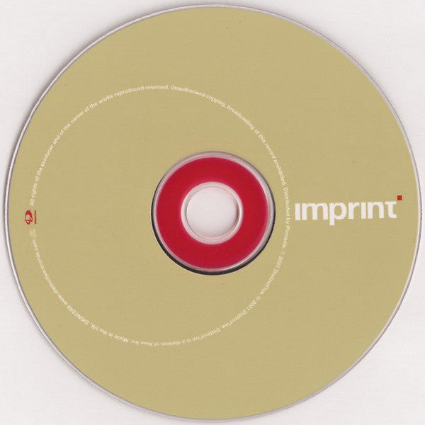 Justin Robertson : Imprint (CD, Mixed)