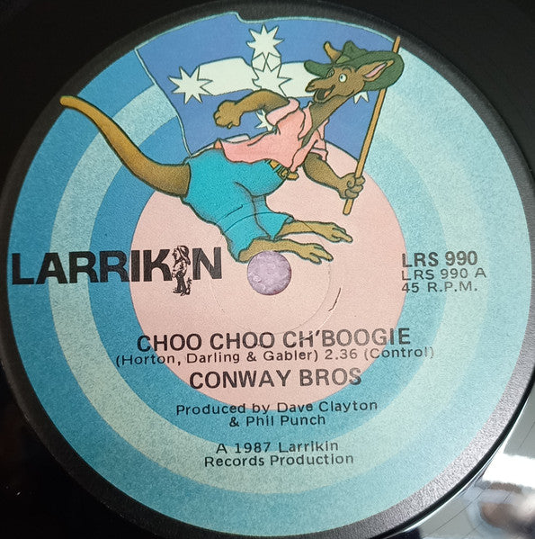 The Conway Brothers Hiccups Orchestra : Choo Choo Ch-Boogie / New Vaudeville (7", Single)