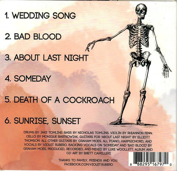 Violet Rubero : Bad Blood (CDr, EP)
