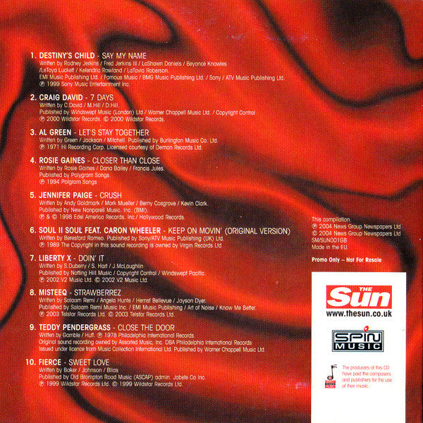 Various : Sexual Feeling (CD, Comp, Promo)