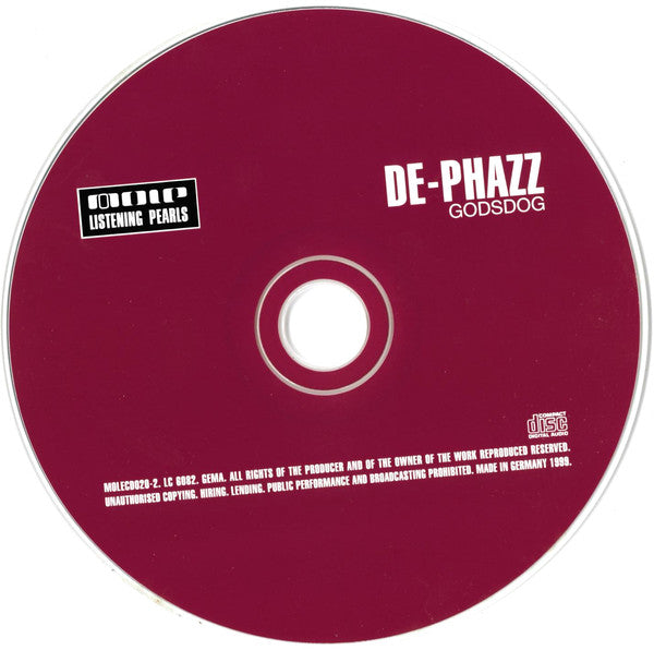 De-Phazz : Godsdog (CD, Album)