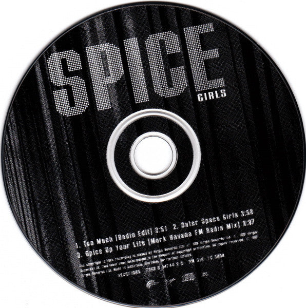 Spice Girls : Too Much (CD, Single)