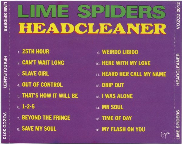 The Lime Spiders : Headcleaner (CD, Comp)