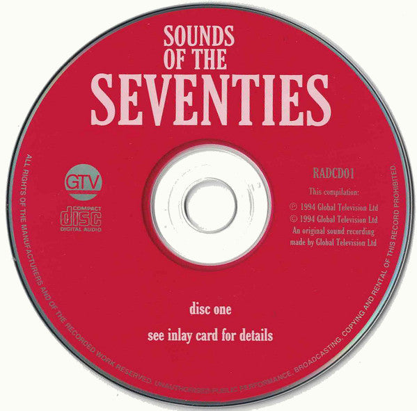 Various : Sounds Of The Seventies (2xCD, Comp)
