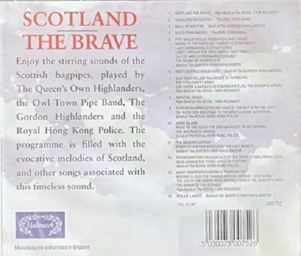 Various : Scotland The Brave (CD, Comp)